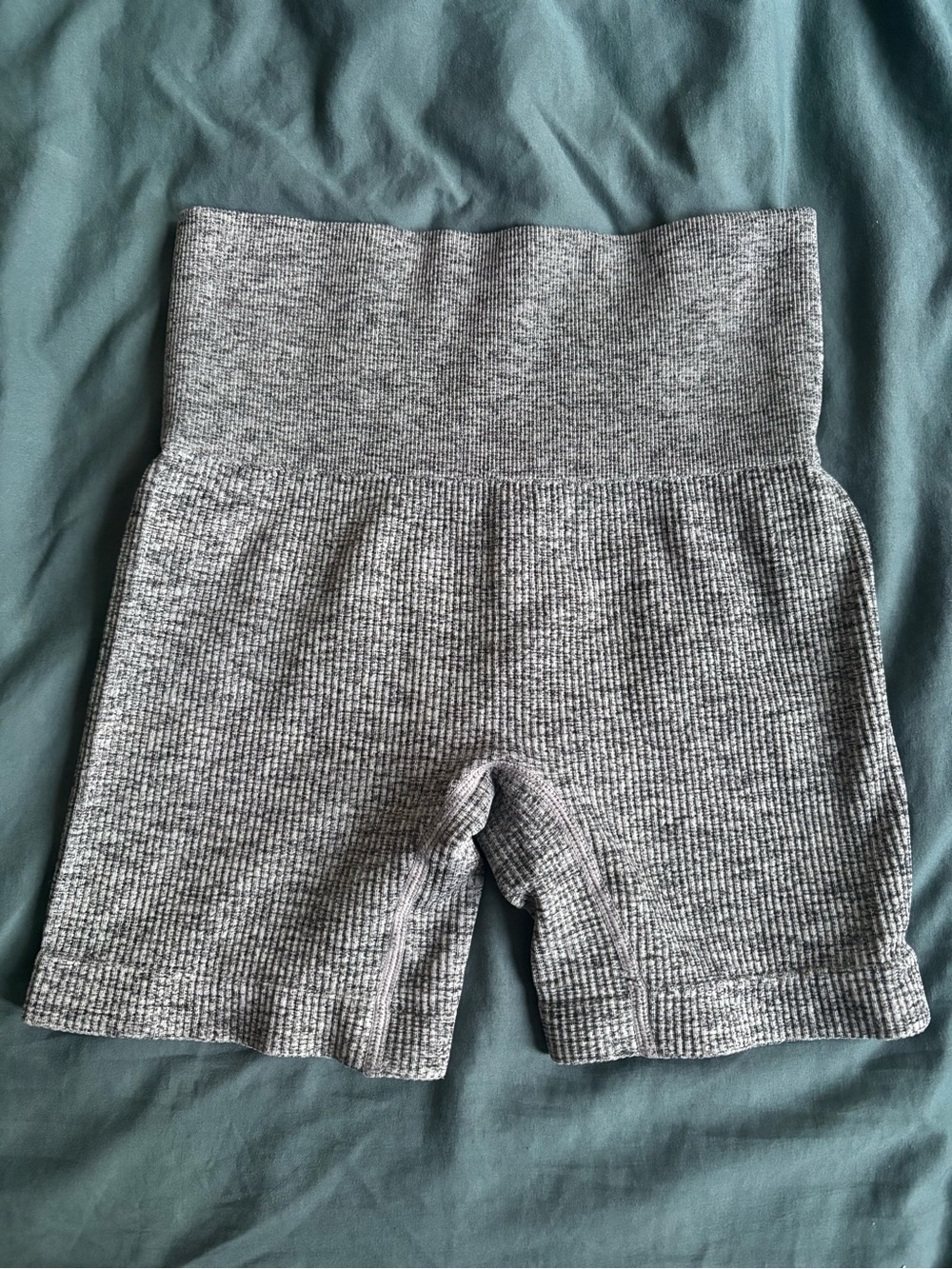 Colsie Women's Seamless Ribbed Bike Shorts